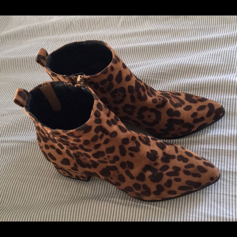 Women’s Leopard Booties